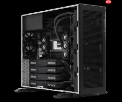 华擎工作站配备四块AMD R9700 32GB专业显卡：搭档Zen5/4撕裂者