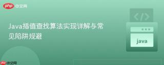 Java插值查找算法实现详解与常见陷阱规避