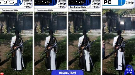 PS5 Pro有点优势但不多！ 《燕云十六声》PS5平台与PC性能画面对比