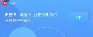 皮查伊:美国 ai 监管混乱 恐在全球竞争中落后