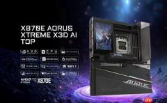 硬核玩家的性能旗舰之选技嘉X870E AORUS XTREME X3D AI TOP主板重磅亮相