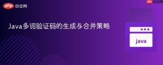 Java多词验证码的生成与合并策略