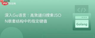 深入Go语言：高效递归搜索JSON嵌套结构中的指定键值