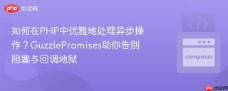 如何在PHP中优雅地处理异步操作？GuzzlePromises助你告别阻塞与回调地狱