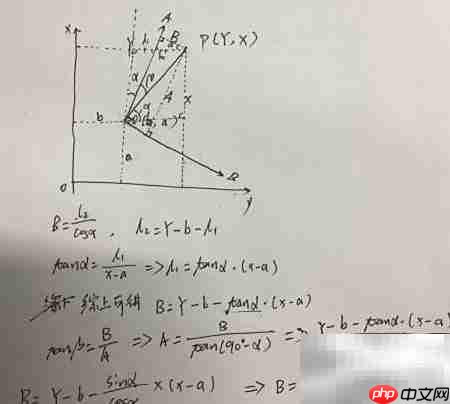 大地坐标转施工坐标方法