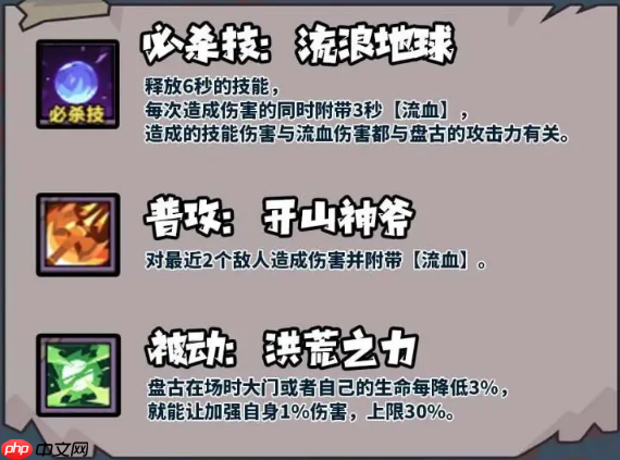 《妖怪金手指》盘古阵容搭配攻略