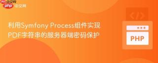 利用Symfony Process组件实现PDF字符串的服务器端密码保护