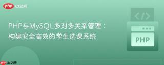 PHP与MySQL多对多关系管理：构建安全高效的学生选课系统
