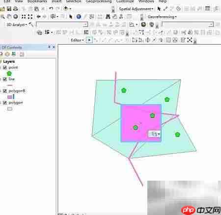 ArcMap擦除工具使用方法