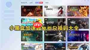 小黑盒加速器兑换码在哪激活