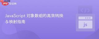 JavaScript 对象数组的高效转换与映射指南