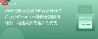 如何优雅地处理PHP异步操作？GuzzlePromises助你告别回调地狱，构建高效可维护的代码！