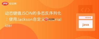 动态键值JSON的多态反序列化：使用Jackson自定义Deserializer