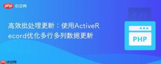 高效批处理更新：使用ActiveRecord优化多行多列数据更新