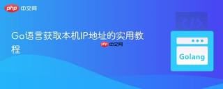 Go语言获取本机IP地址的实用教程