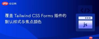 覆盖 Tailwind CSS Forms 插件的默认样式与焦点颜色