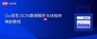 Go语言JSON数据解析与结构体映射教程