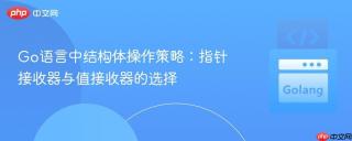 Go语言中结构体操作策略：指针接收器与值接收器的选择