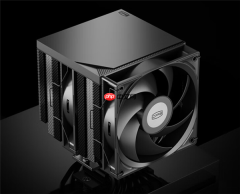 超频三RT720 TC系列散热器首发259元起：双塔七热管 设计简洁硬朗