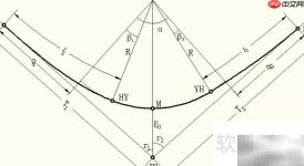 建筑图纸角点坐标推算方法