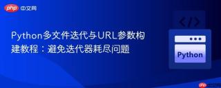 Python多文件迭代与URL参数构建教程：避免迭代器耗尽问题