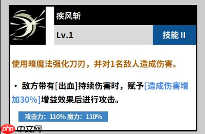 《黑色四叶草魔法帝之道》夜见技能图鉴