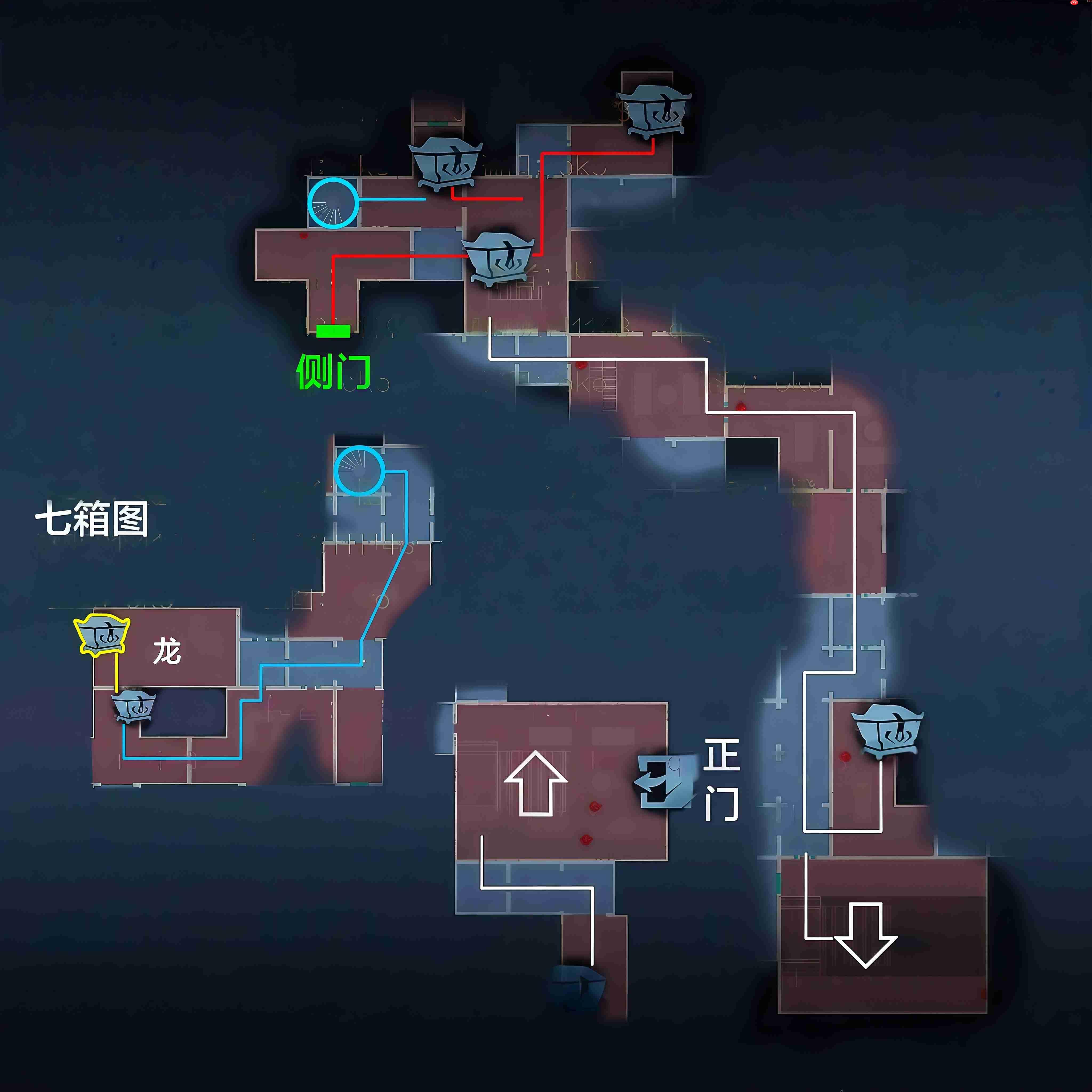 超自然行动组精绝古城极限┳型全地图小抄