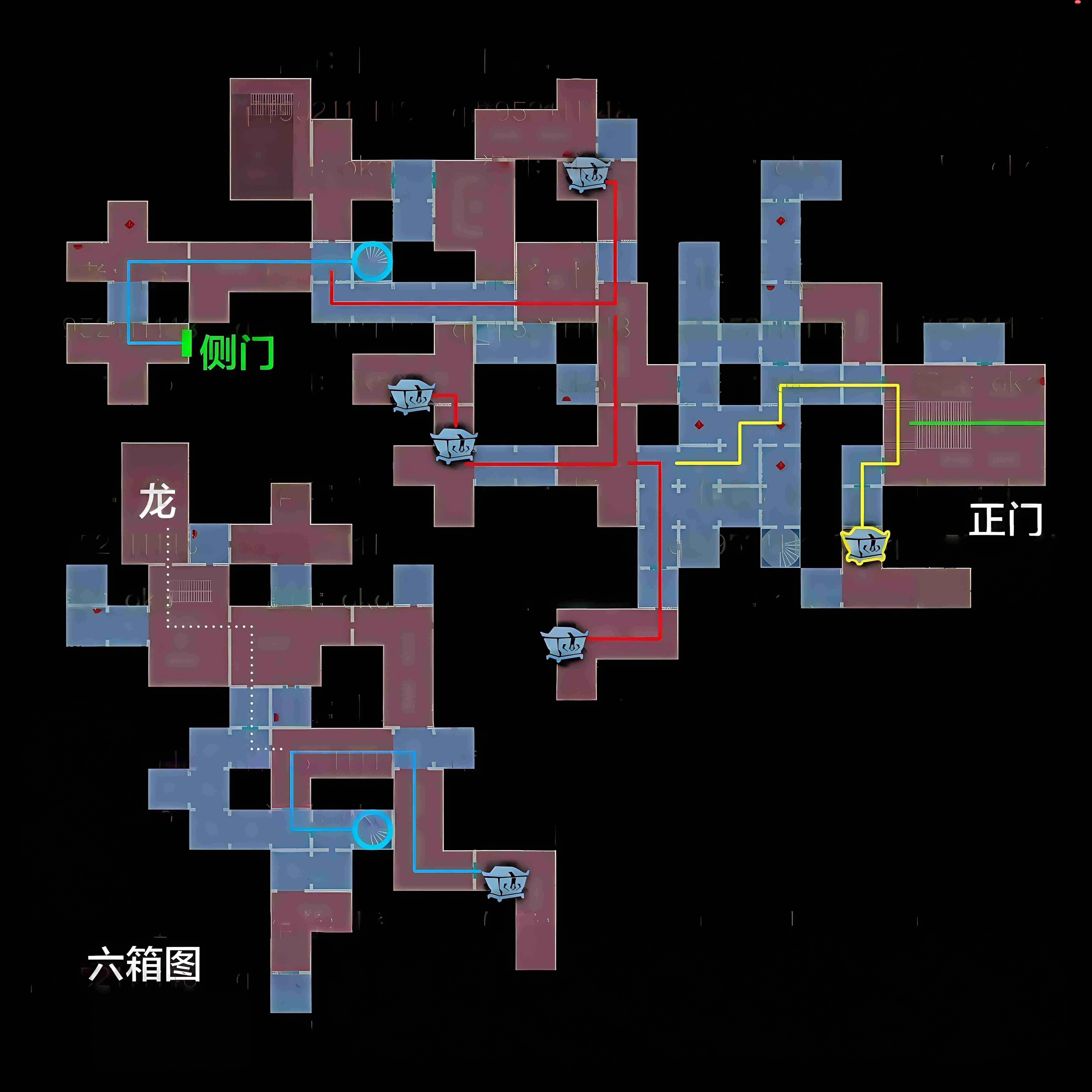 超自然行动组精绝古城极限┳型全地图小抄