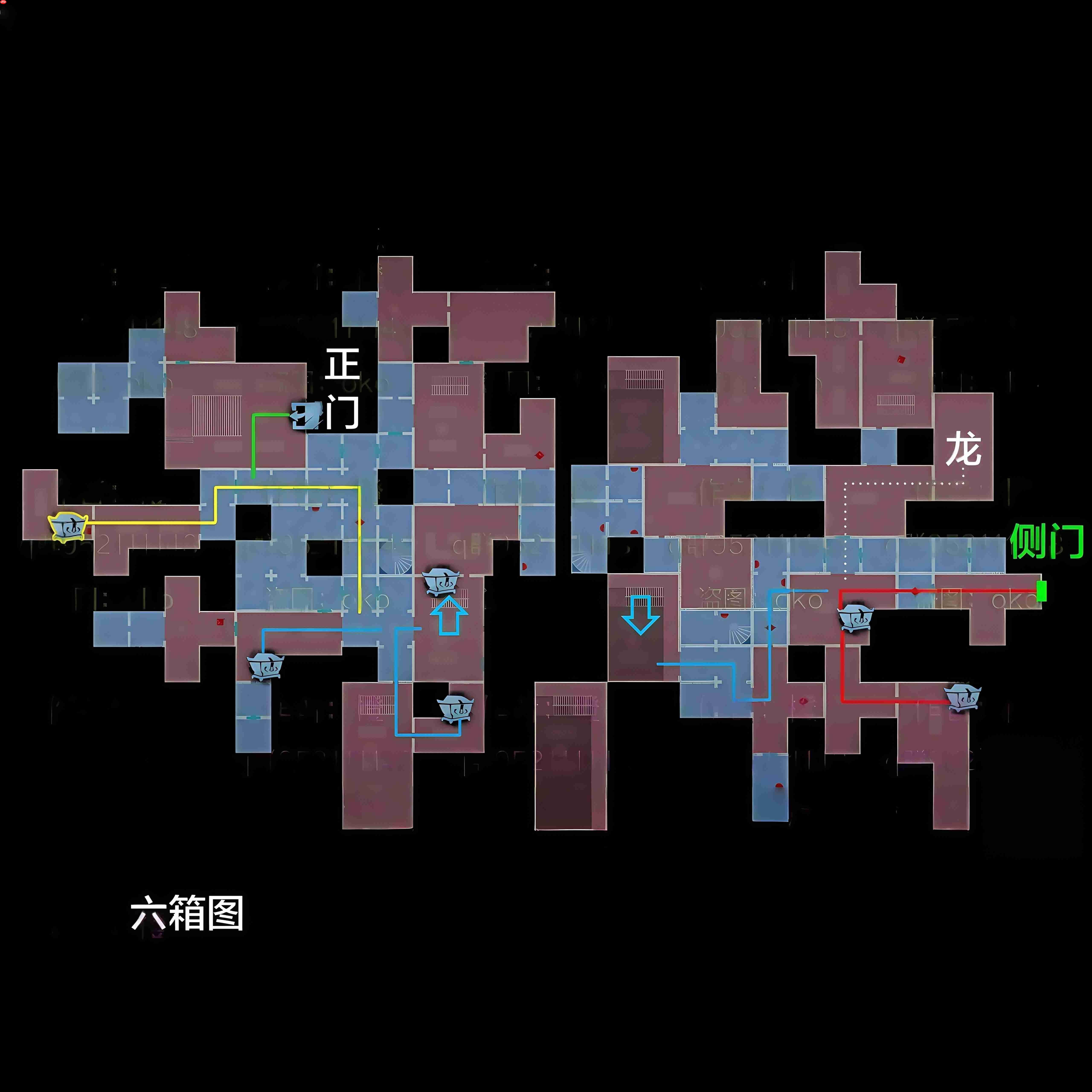 超自然行动组精绝古城极限┳型全地图小抄