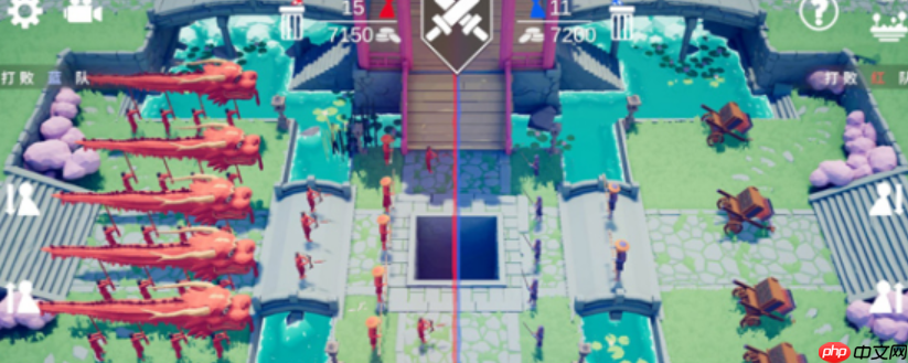 《全面憨憨战争模拟器》兵种部署操作方法