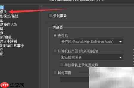 BB FlashBack仅录摄像头画面