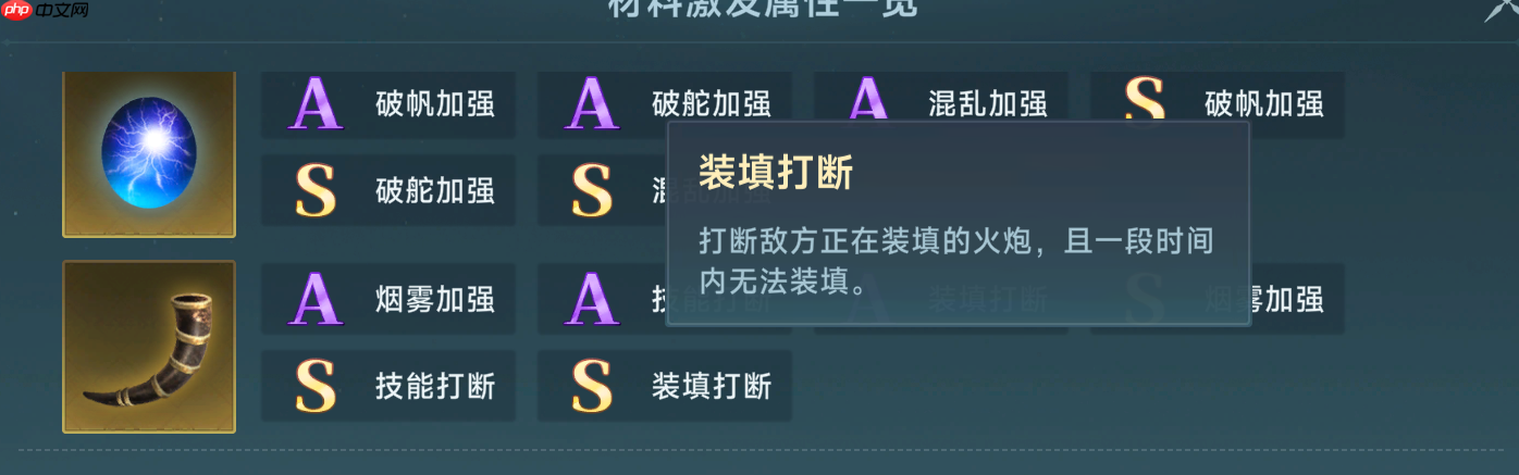 《大航海时代:传说》火炮选择攻略