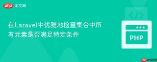 在Laravel中优雅地检查集合中所有元素是否满足特定条件