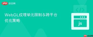 WebGL纹理单元限制与跨平台优化策略