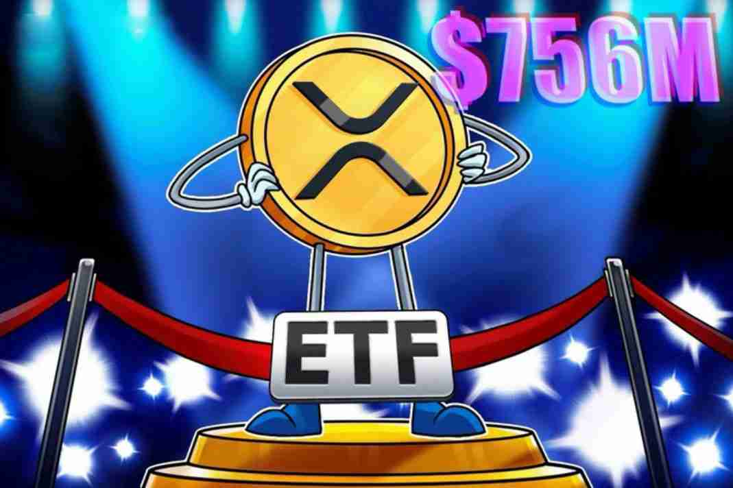 一文了解瑞波币（XRP）ETF资金流入超过7.56亿美元，看涨背离暗示趋势逆转
