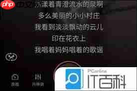 全民K歌如何调节人声和伴奏