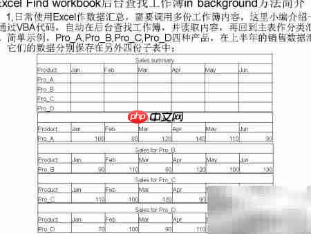 Excel后台查找工作簿方法