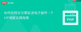 如何在特定日期发送电子邮件：PHP调度实践指南