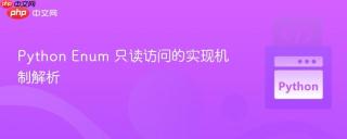 Python Enum 只读访问的实现机制解析