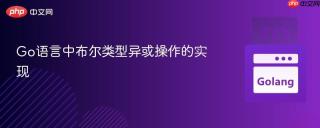 Go语言中布尔类型异或操作的实现