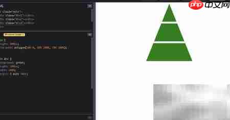 CSS绘制金字塔的简单方法