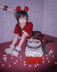 3D大神晒《最终幻想7》尤菲新图！圣诞小麋鹿太可爱了！