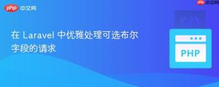 在 Laravel 中优雅处理可选布尔字段的请求