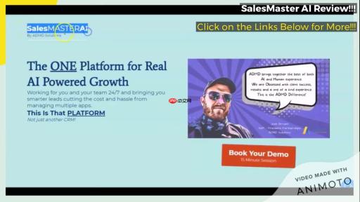 SalesMaster AI：颠覆销售的智能平台，加速企业增长