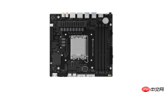 铭瑄B860 ITX主板唯一配四条DDR5插槽！但我买不起内存了