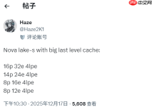 Intel 288MB大缓存、52核反击AMD！Nova Lake带来四款bLLC型号