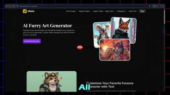 Vheer AI Furry Art Generator：轻松创建精美兽人艺术