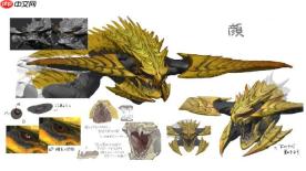 霸气煌雷龙与锁刃龙！《怪物猎人：荒野》设计草图公开