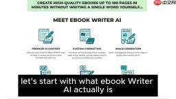 Ebook Writer AI深度测评：是否值得创作者投资？