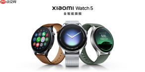 双面蓝宝石质感升级，手势识别更多更精准，全新Xiaomi Watch 5系列发布